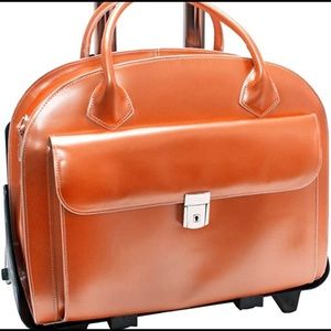 Women’s laptop bag. Orange.